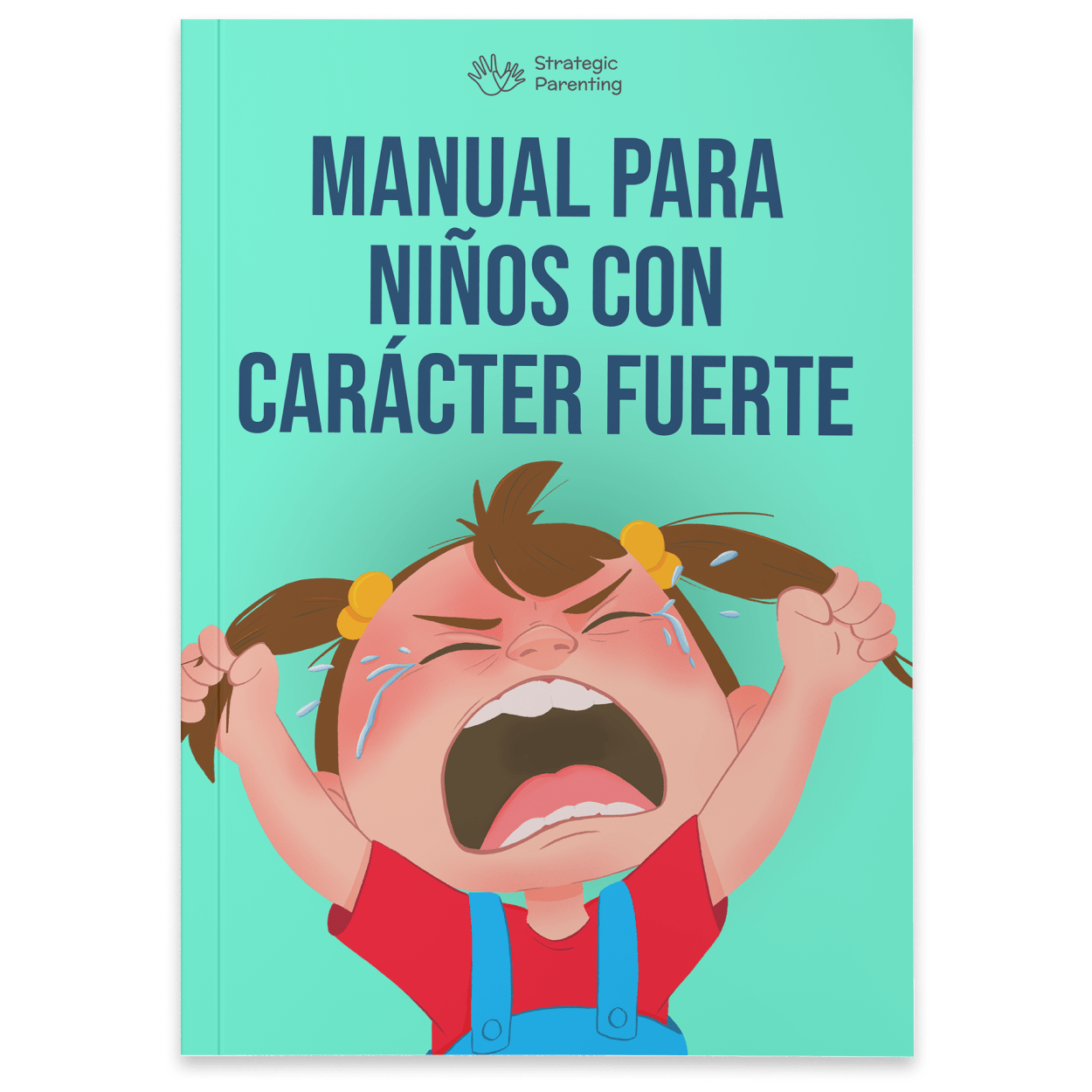 manual para ninos con caracter fuerte mockup